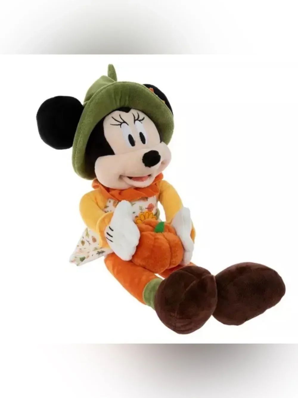 Fall Plush Minnie Mouse Shelf Sitter